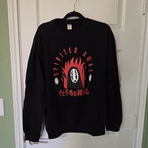 Spirited Away Black Sweater